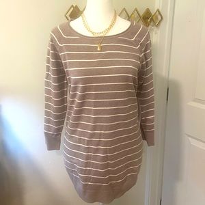 NWT. Pink Clover 3/4 sleeve light weight sweater. Large. Stitch fix exclusive.